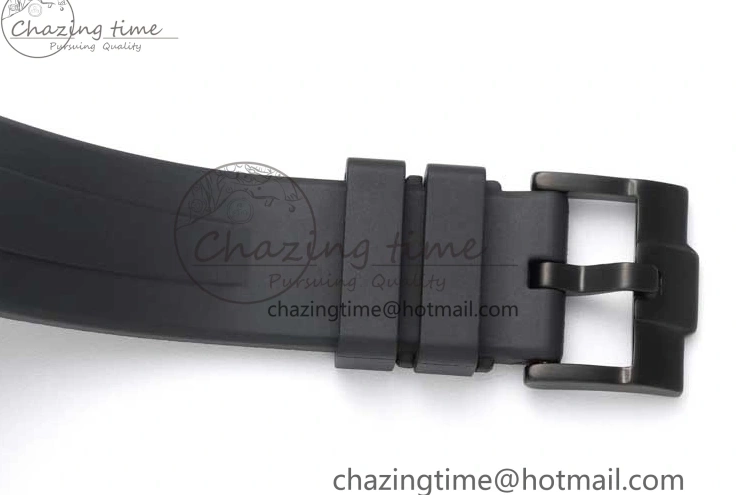 Black Black Rubber Strap on A7750 Best Daytona Ceramic Pusher Black 5GF Edition Dial Gray 0825